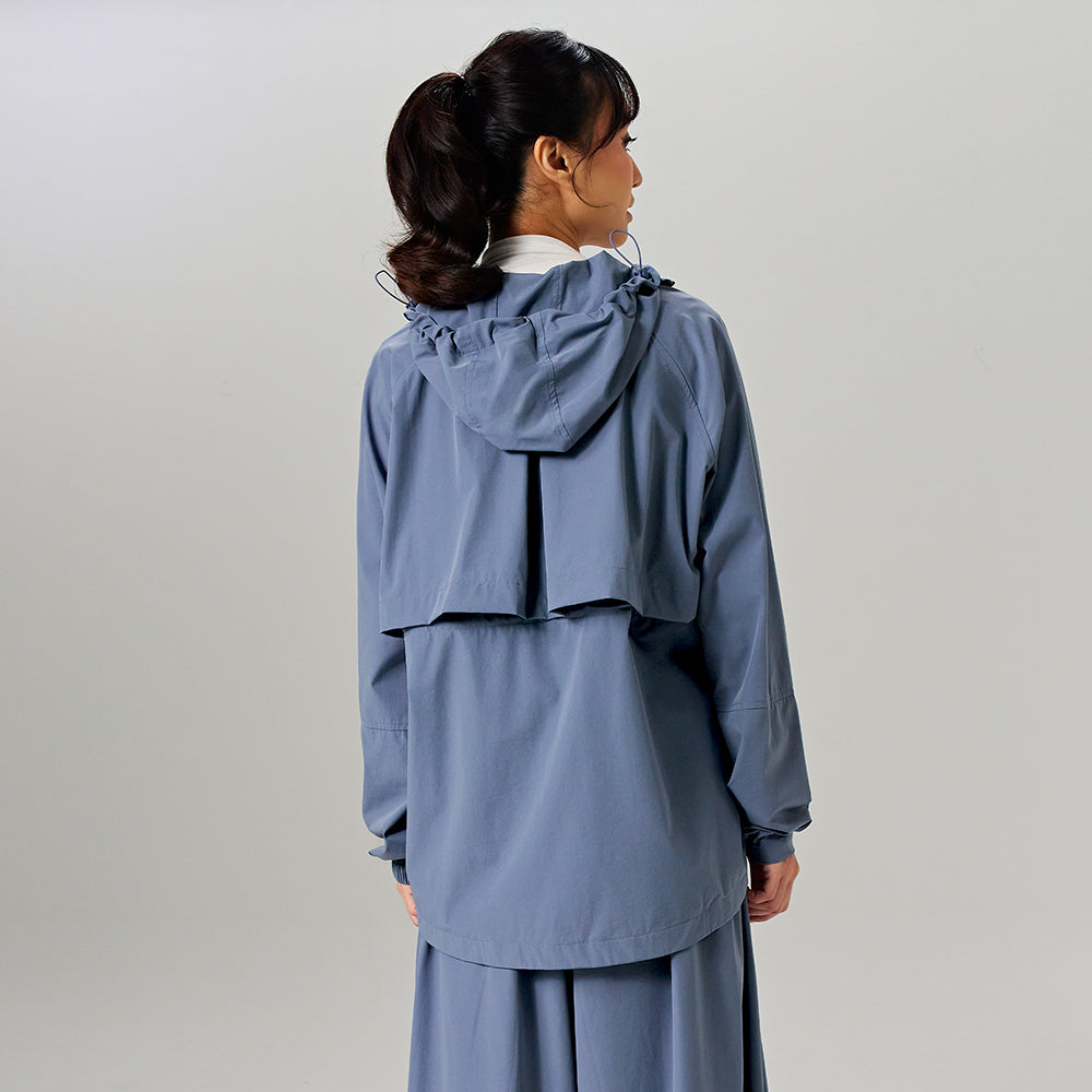 Parka Ajustable in Dove
