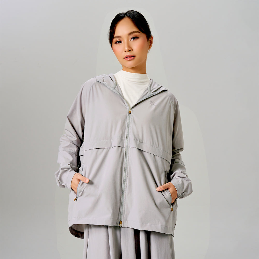 Parka Ajustable in Grey