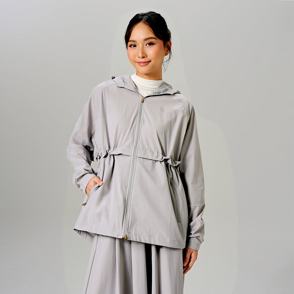 Parka Ajustable in Grey