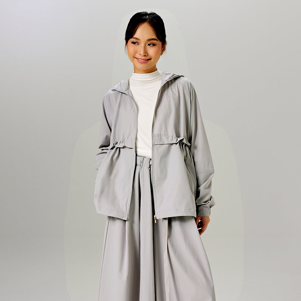 Parka Ajustable in Grey