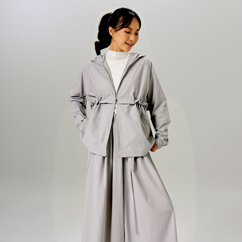 Parka Ajustable in Grey