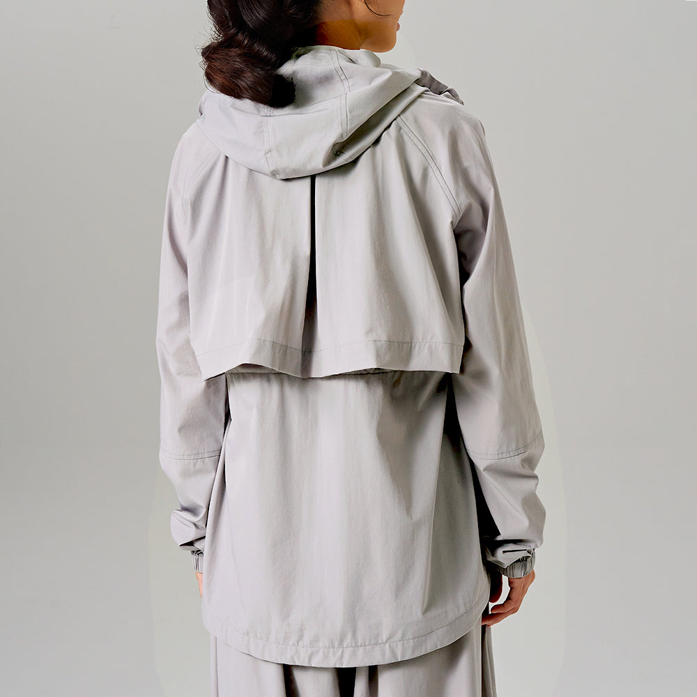 Parka Ajustable in Grey