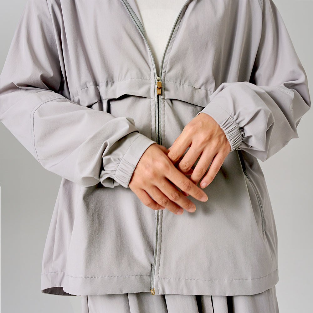 Parka Ajustable in Grey