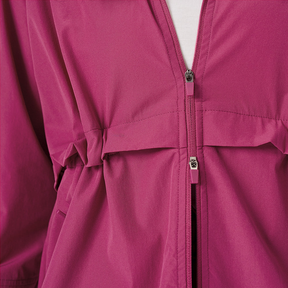 Parka Ajustable in Magenta