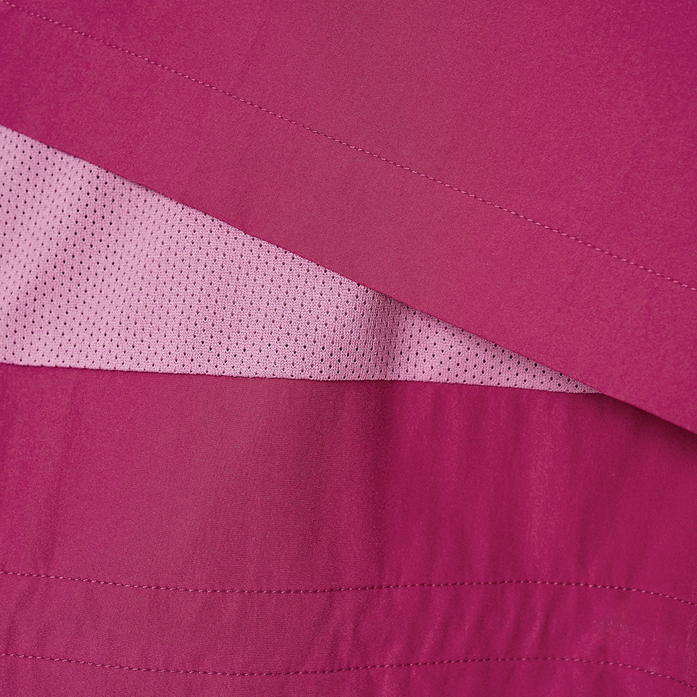 Parka Ajustable in Magenta