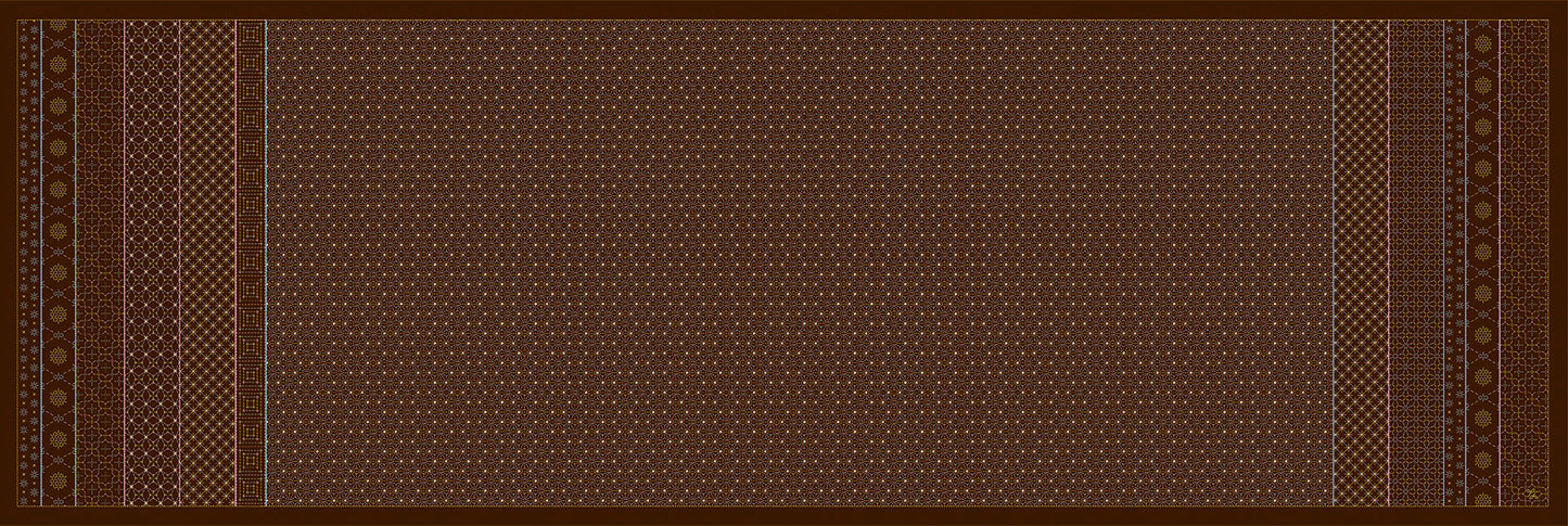 Sashiko in Brown