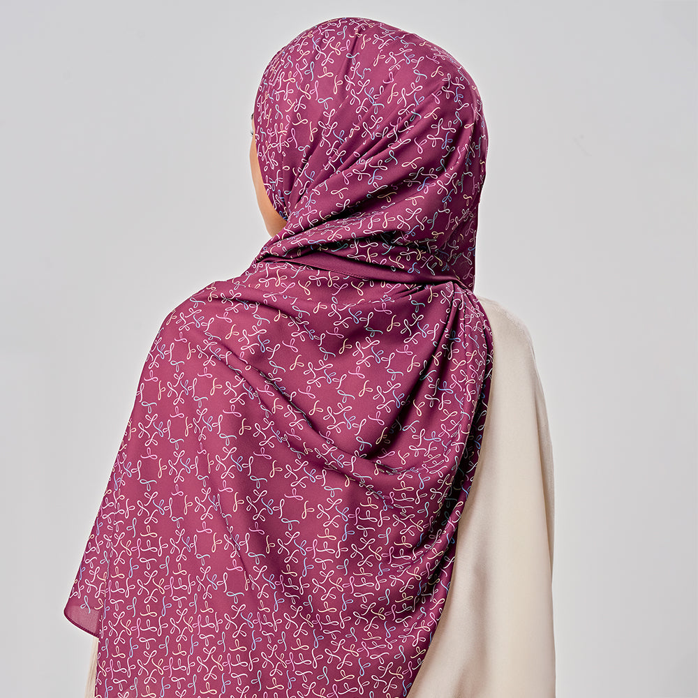 Monogram in Burgundy)