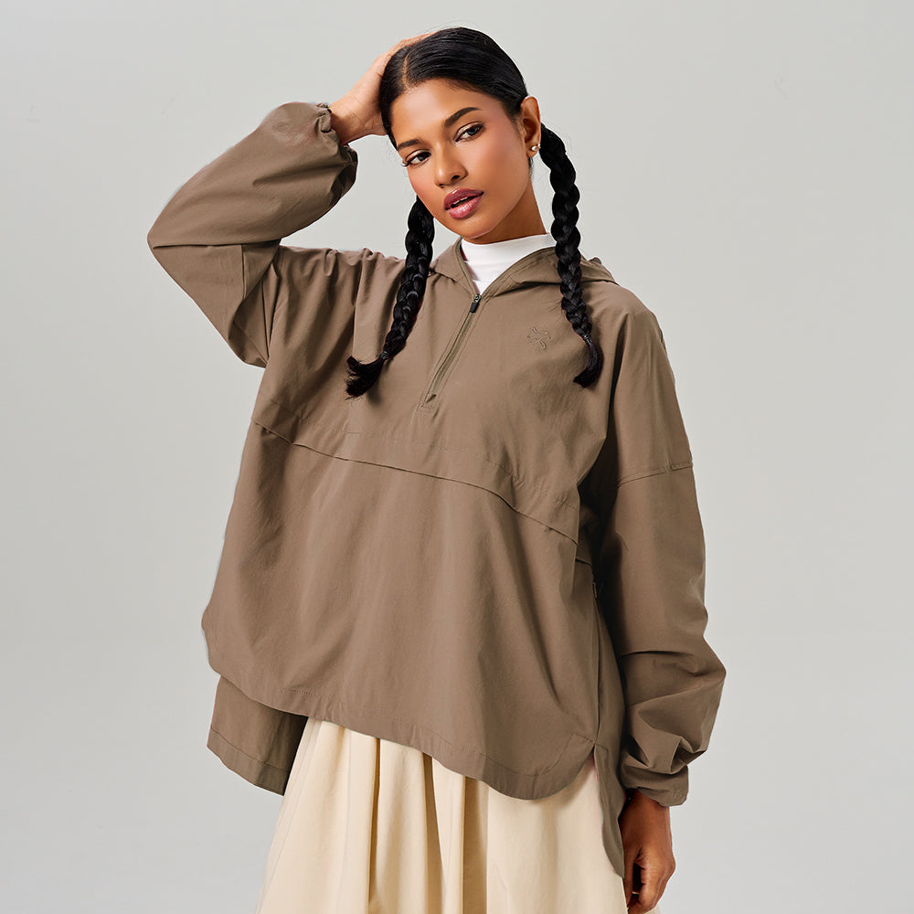 Parka Flare in Brown
