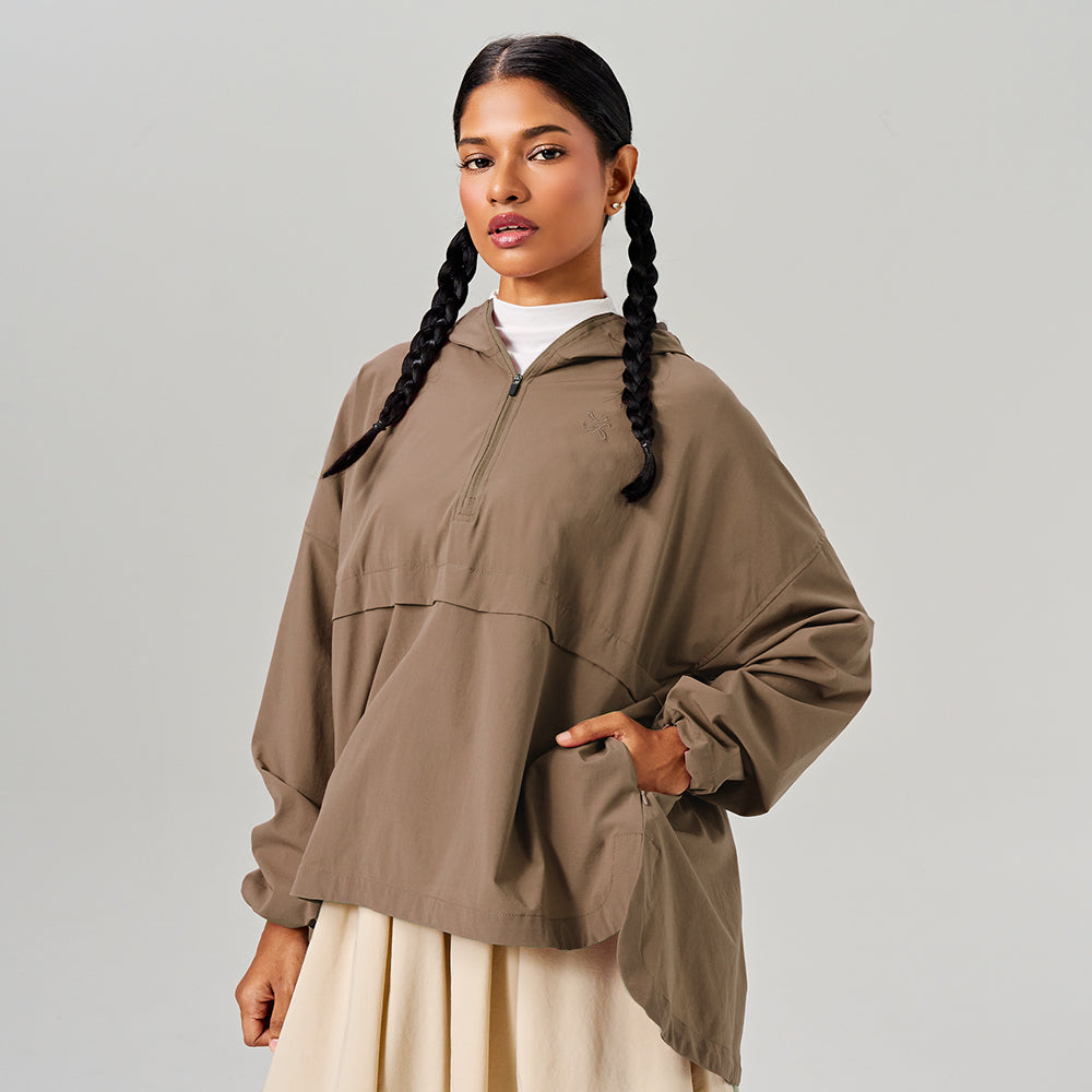 Parka Flare in Brown