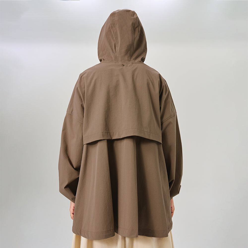 Parka Flare in Brown