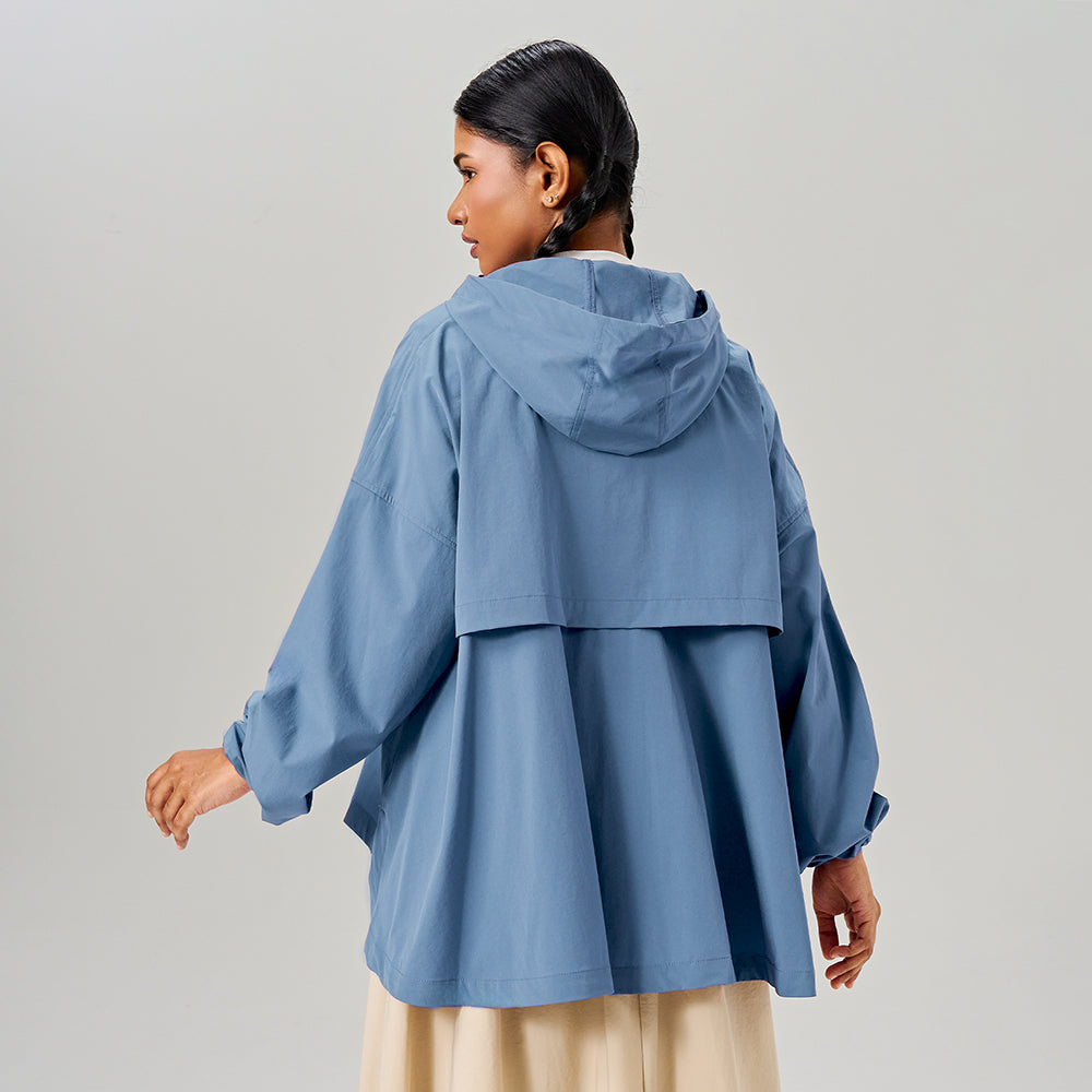 Parka Flare in Lagoon