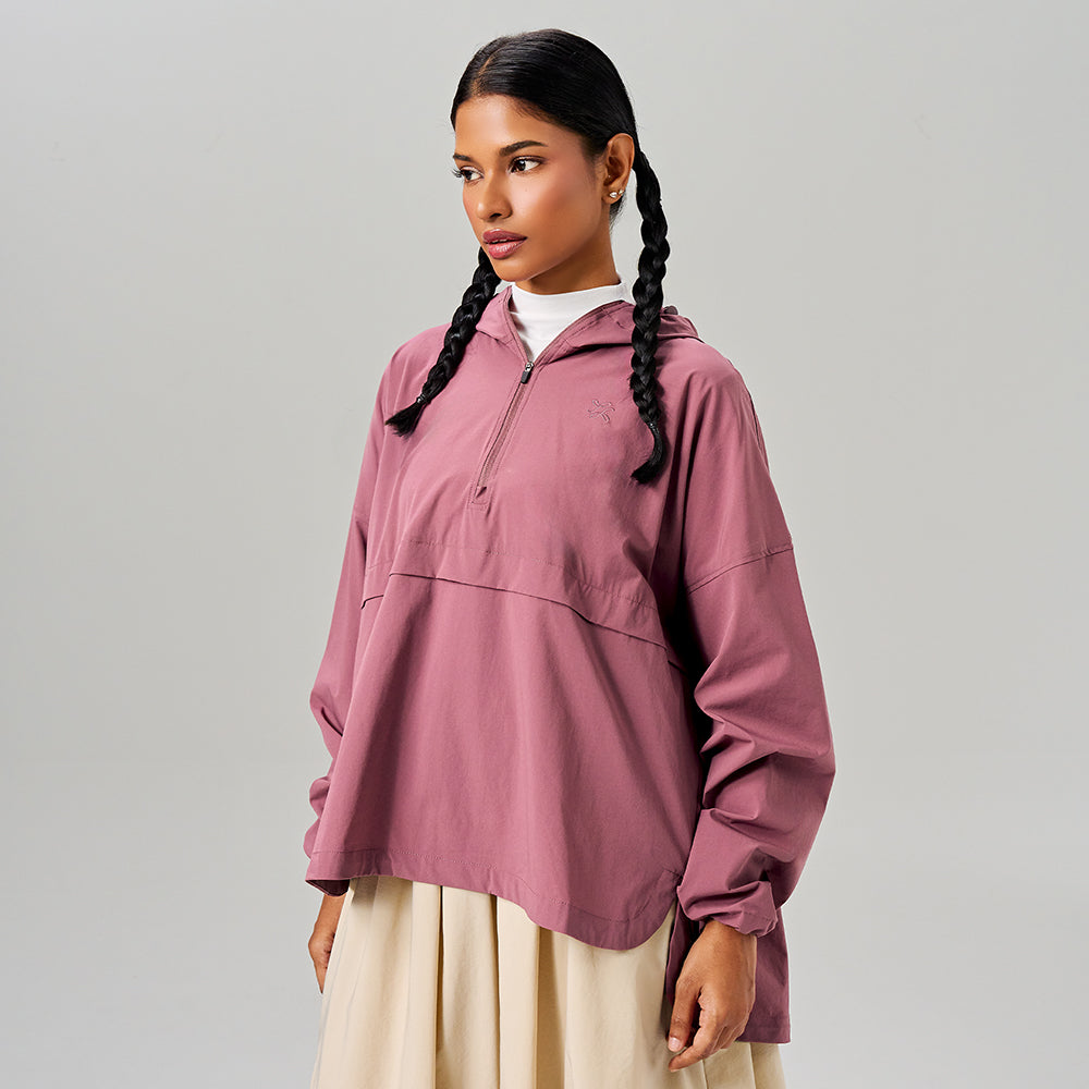 Parka Flare in Plum