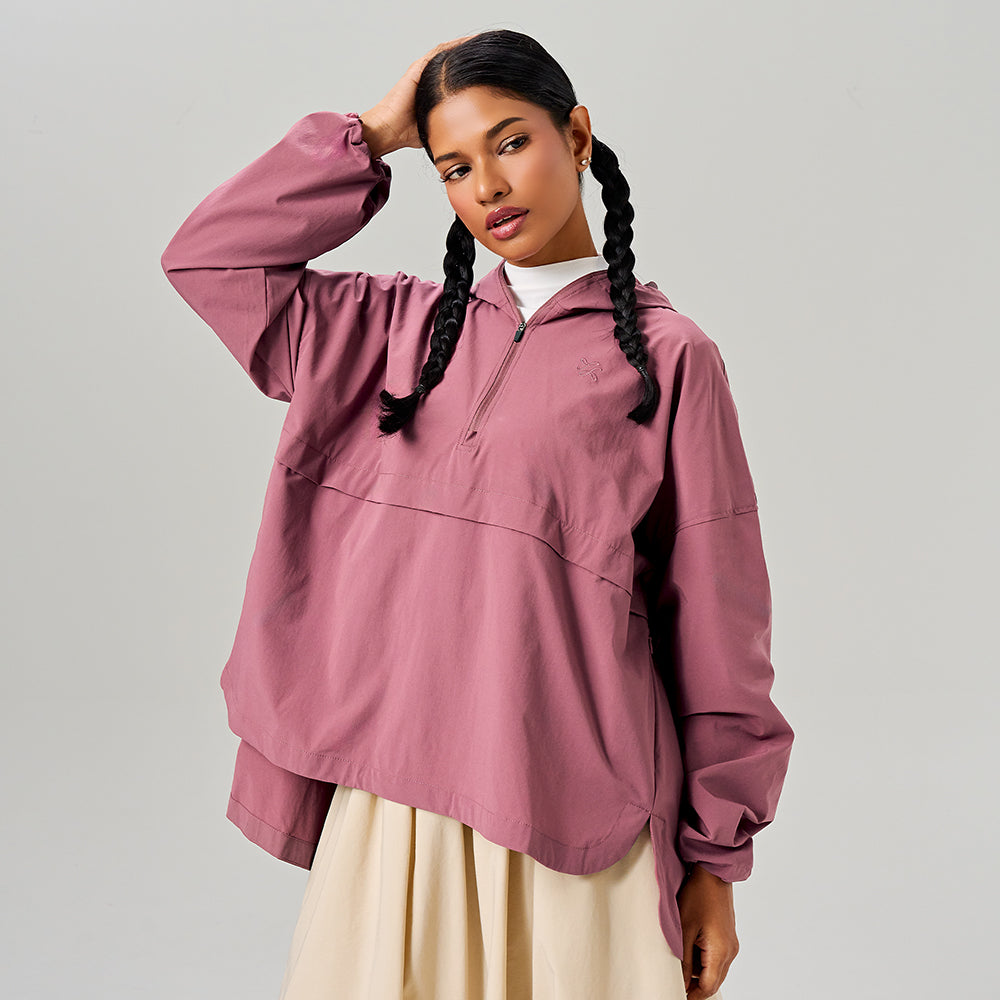 Parka Flare in Plum