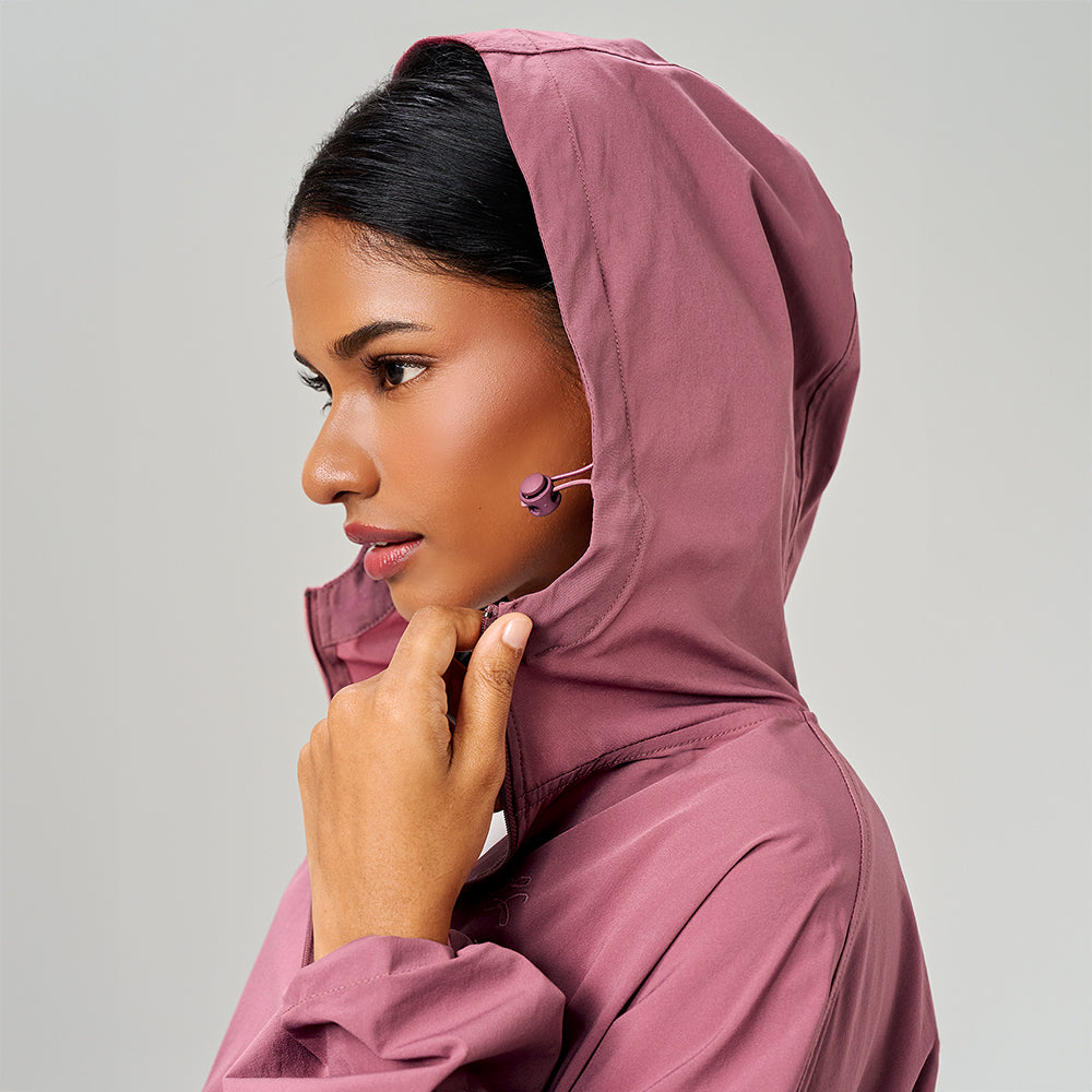 Parka Flare in Plum