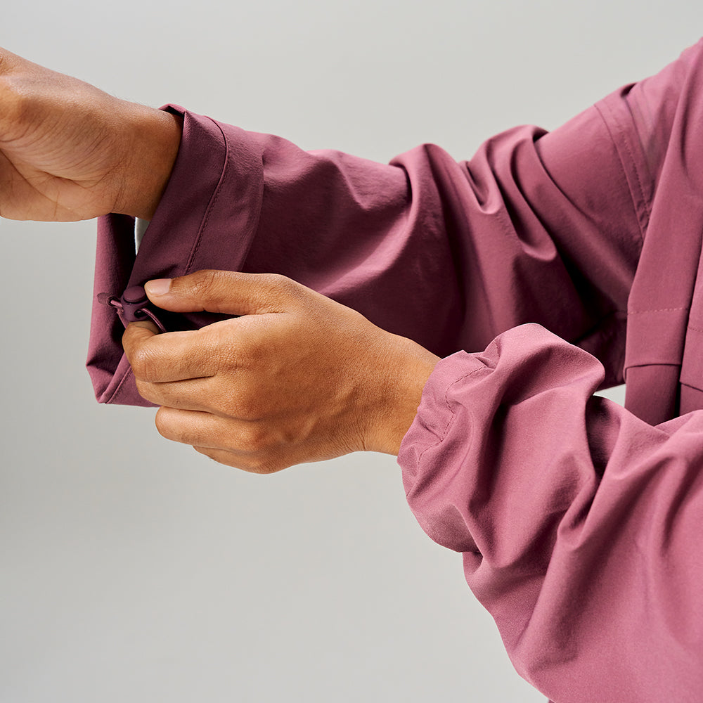 Parka Flare in Plum