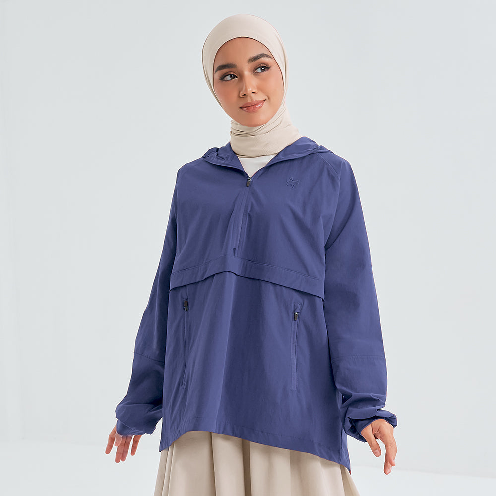 Parka in Indigo