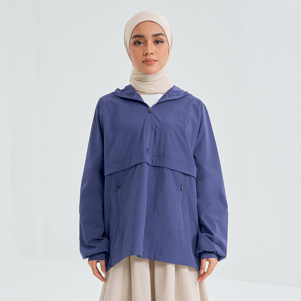 Parka in Indigo