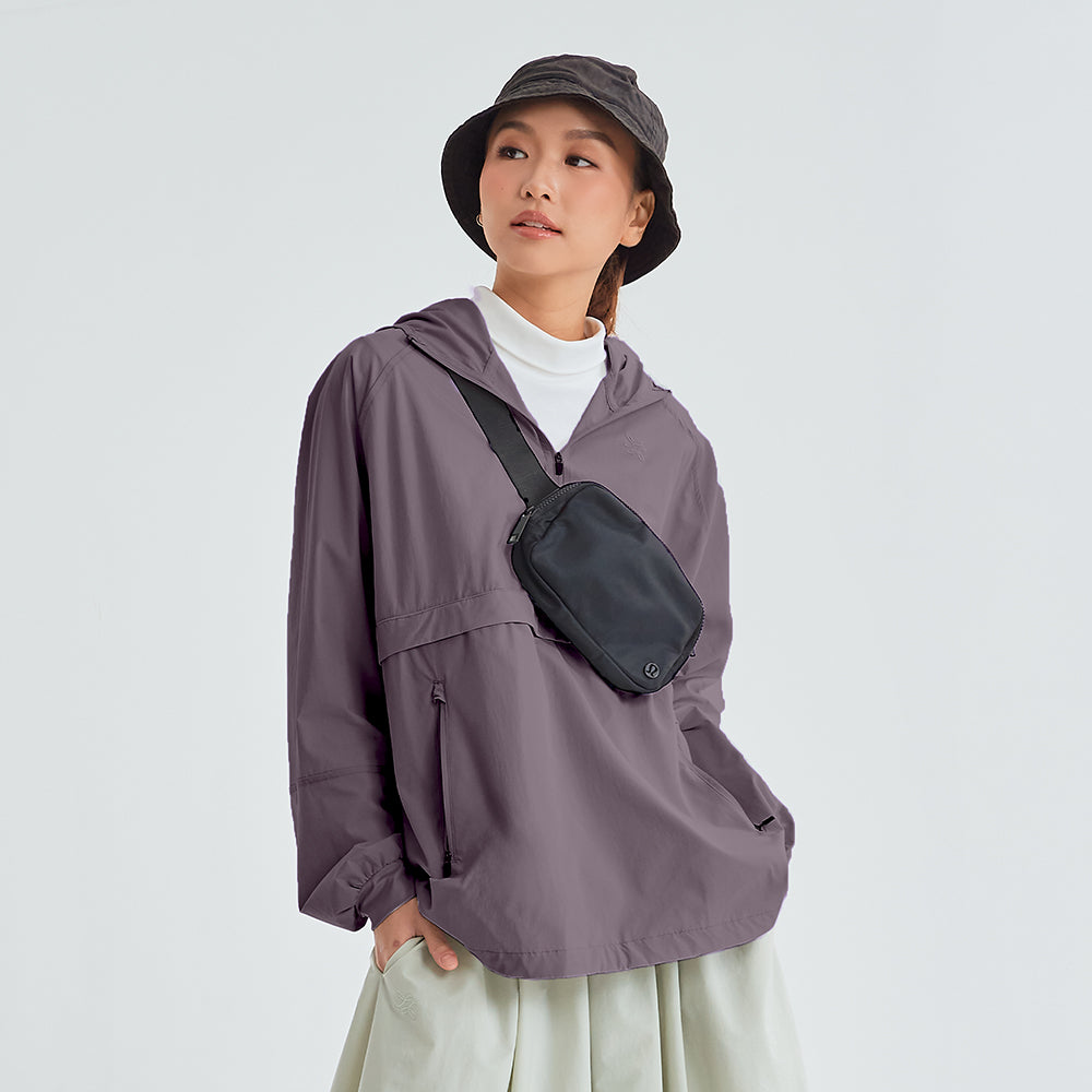 Parka in Raisin