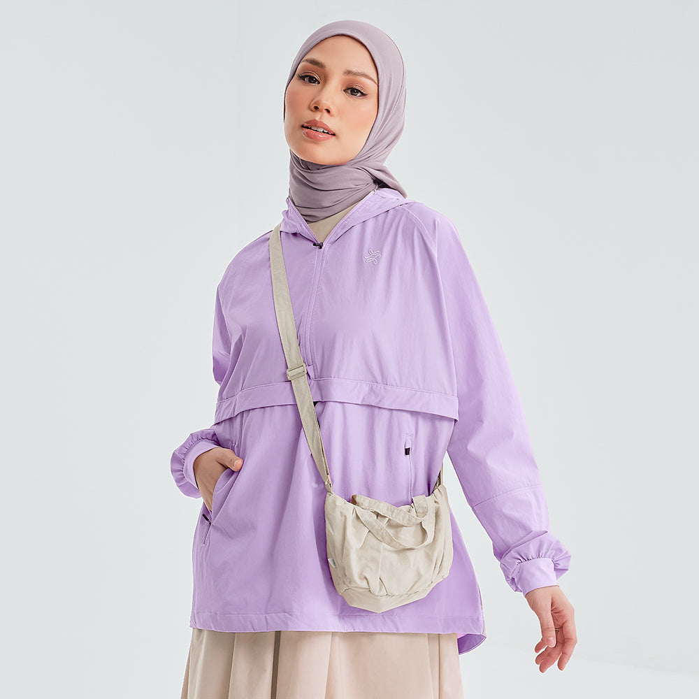 Half Zip Parka 2.0 Thistle
