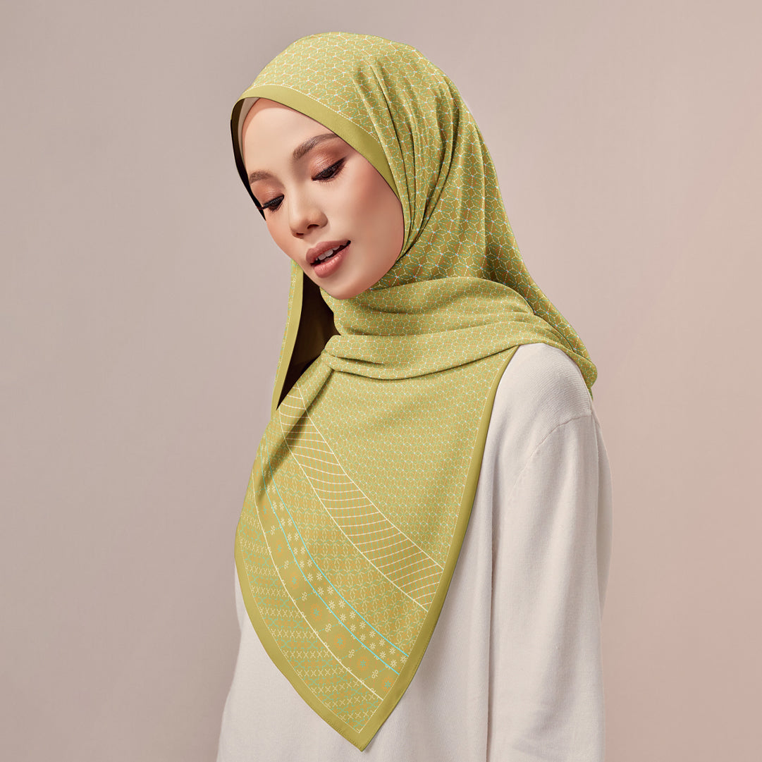 Sashiko in Lime