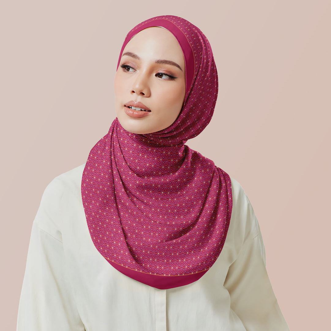 Sashiko in Magenta