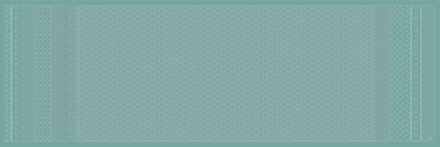 Sashiko in Teal