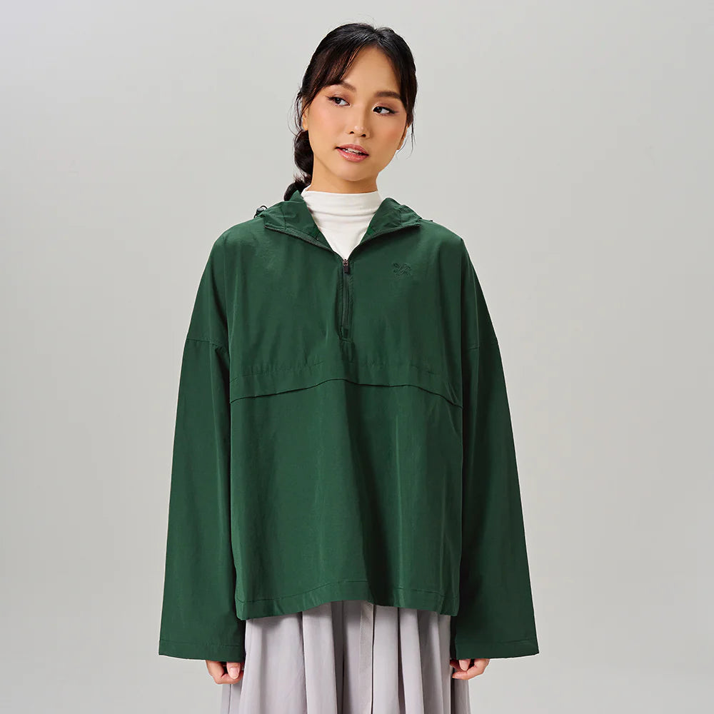 Parka Flare in Emerald