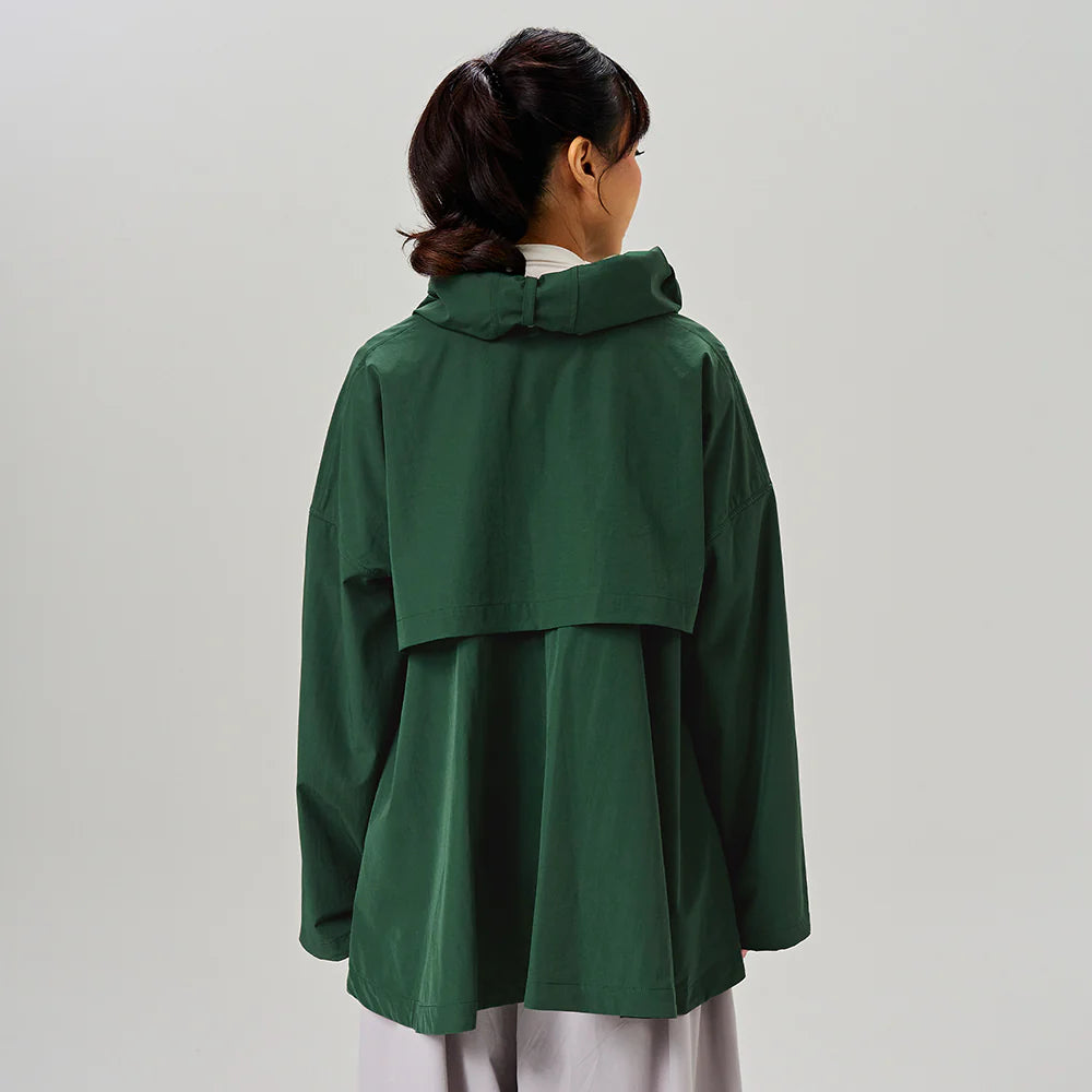 Parka Flare in Emerald