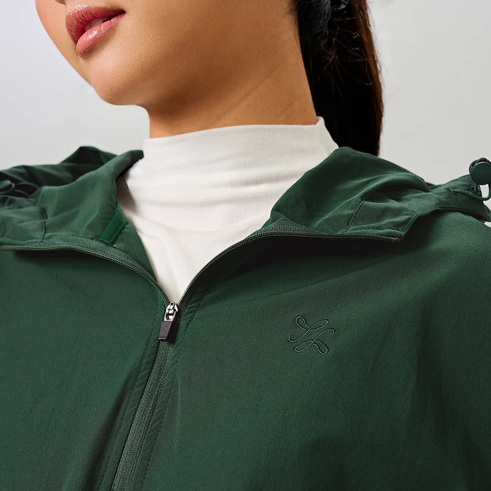 Parka Flare in Emerald
