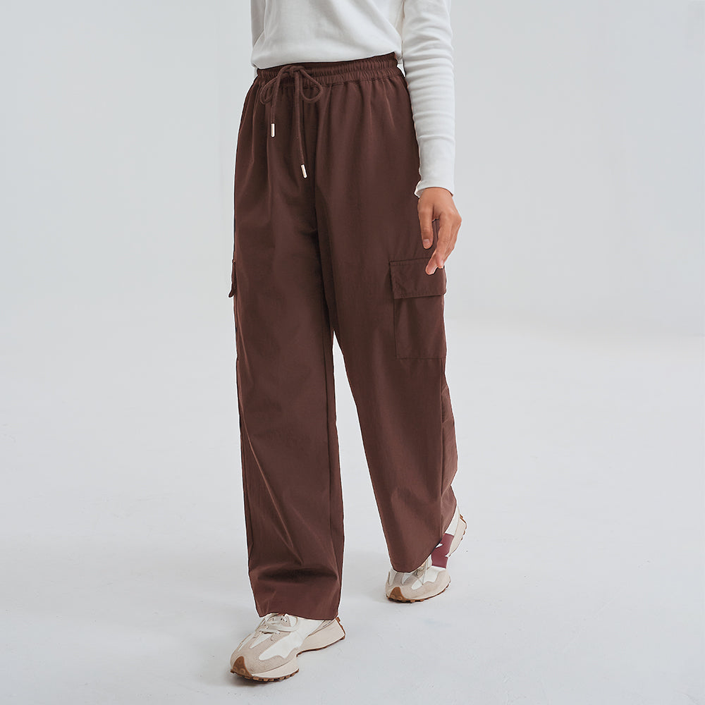 Athleisure Trackpants in Chocolate