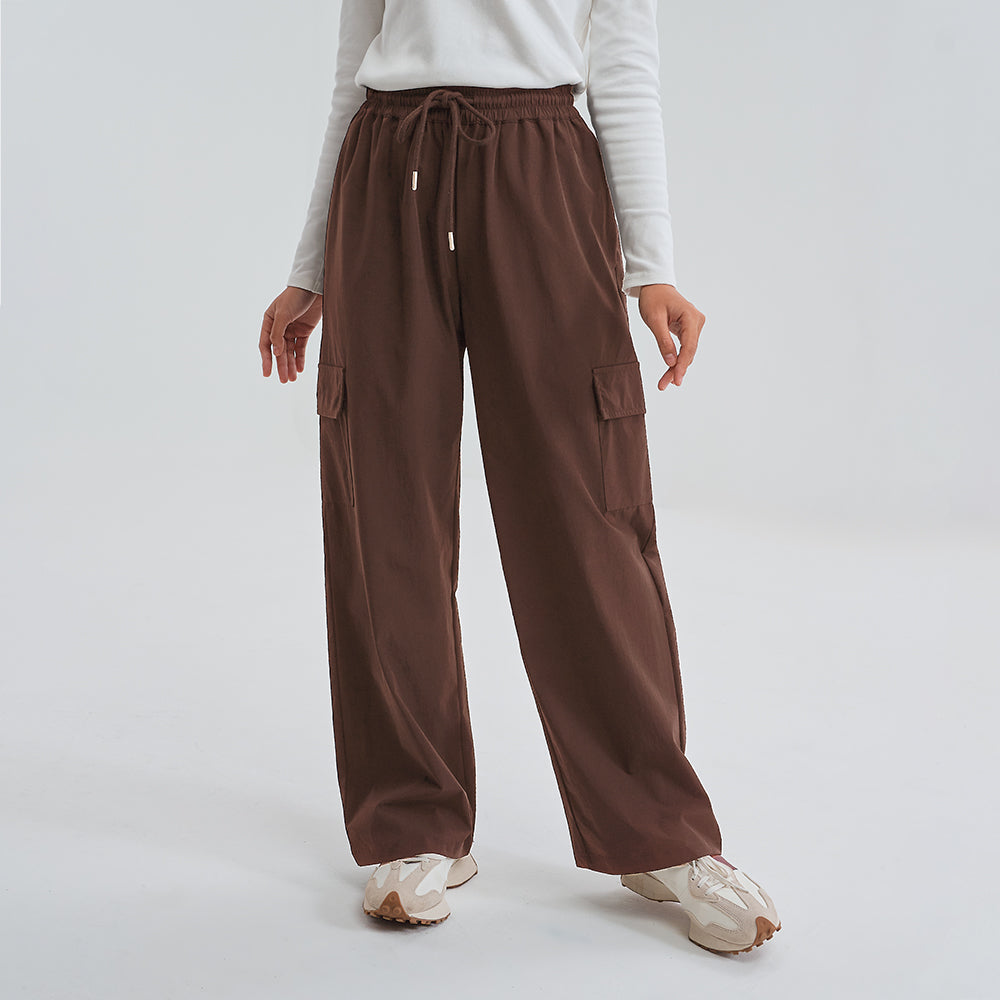 Athleisure Trackpants in Chocolate