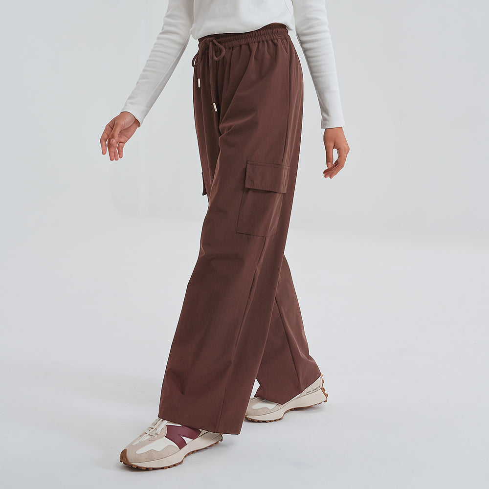 Athleisure Trackpants in Chocolate