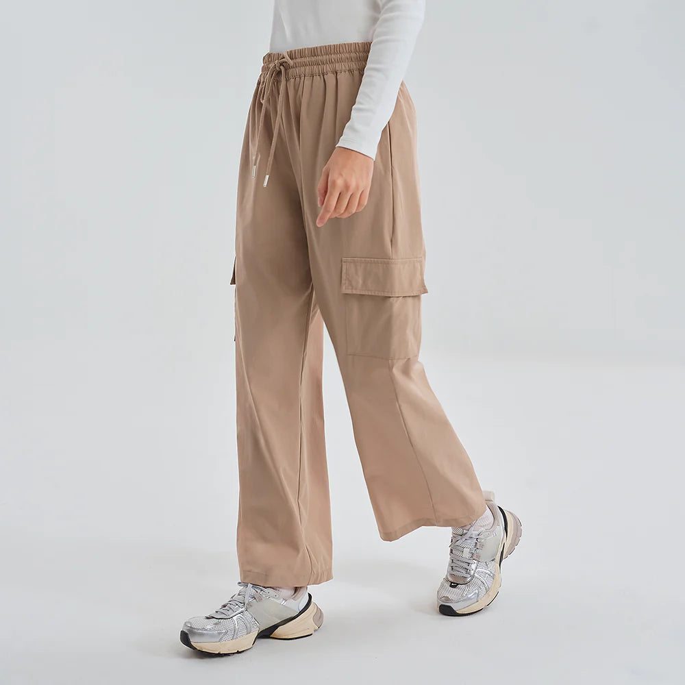 Athleisure Trackpants in Tan