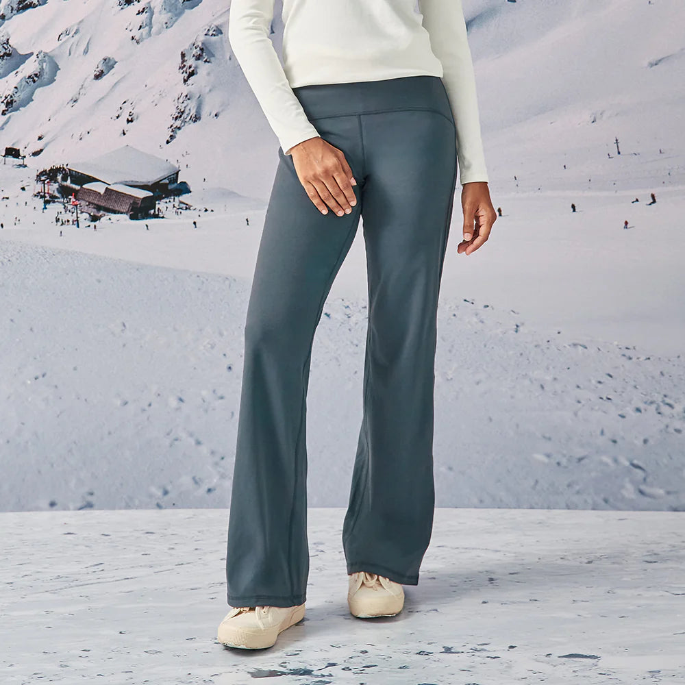 Athleisure Straight Tummy Tack Pants in DarkBlue