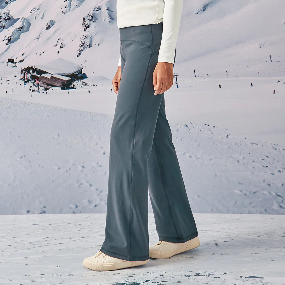 Athleisure Straight Tummy Tack Pants in DarkBlue