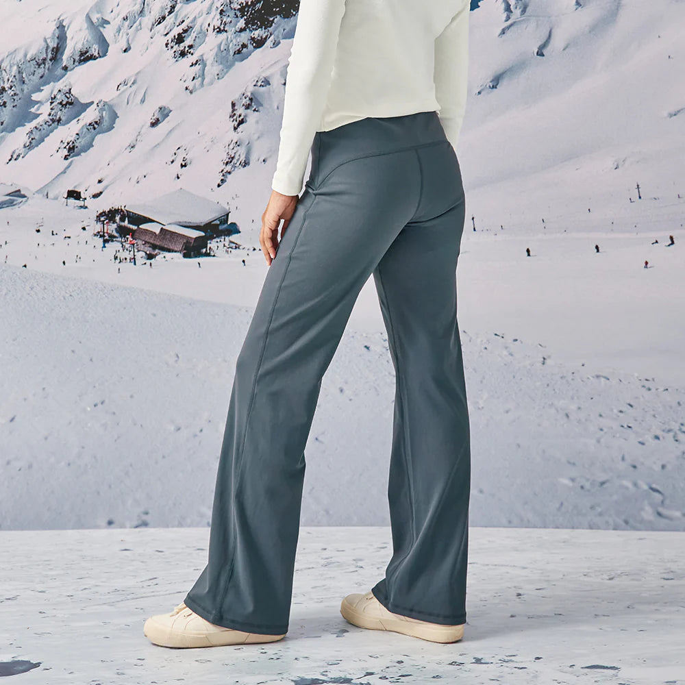 Athleisure Straight Tummy Tack Pants in DarkBlue