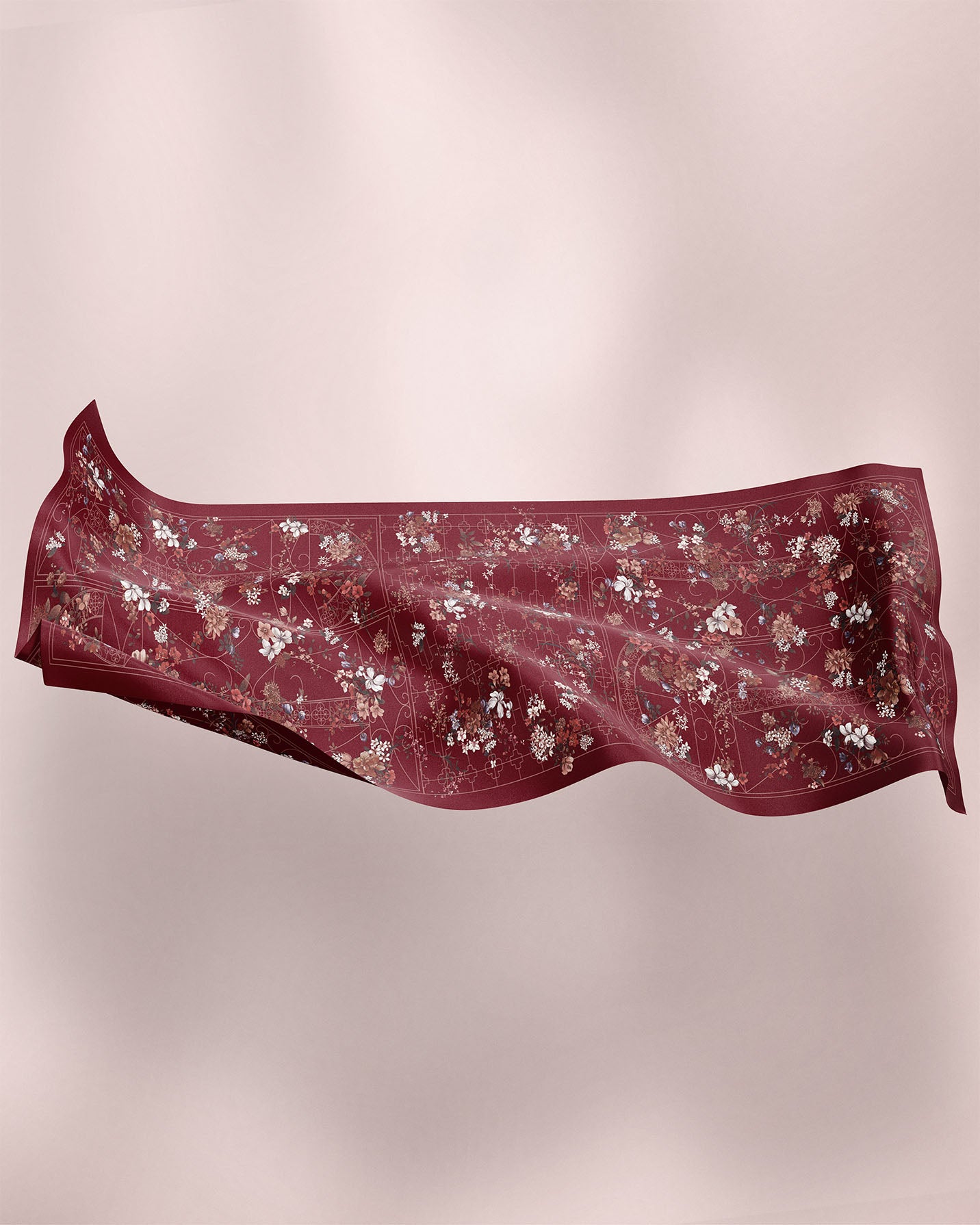 Laman in Dark Red