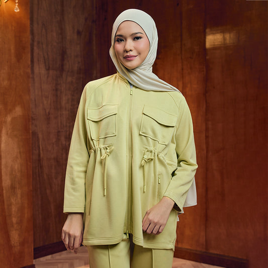 Adjustable Sweatshirt 2.0 in Lime