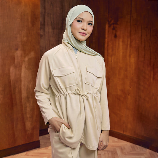 Adjustable Sweatshirt 2.0 in Off White