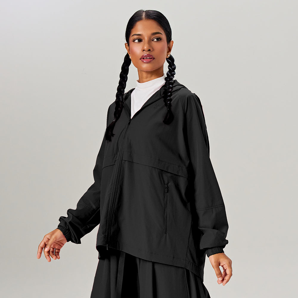 Parka Adjustable in Black