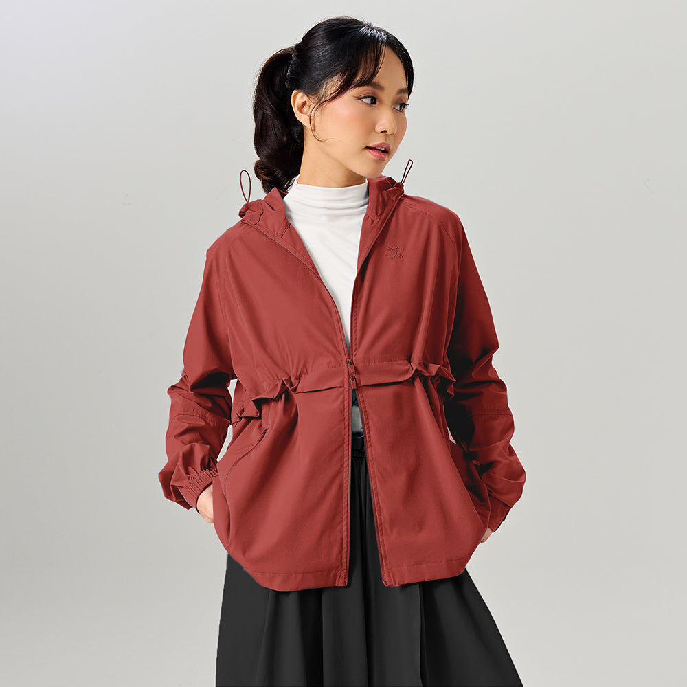 Parka Adjustable in Chili