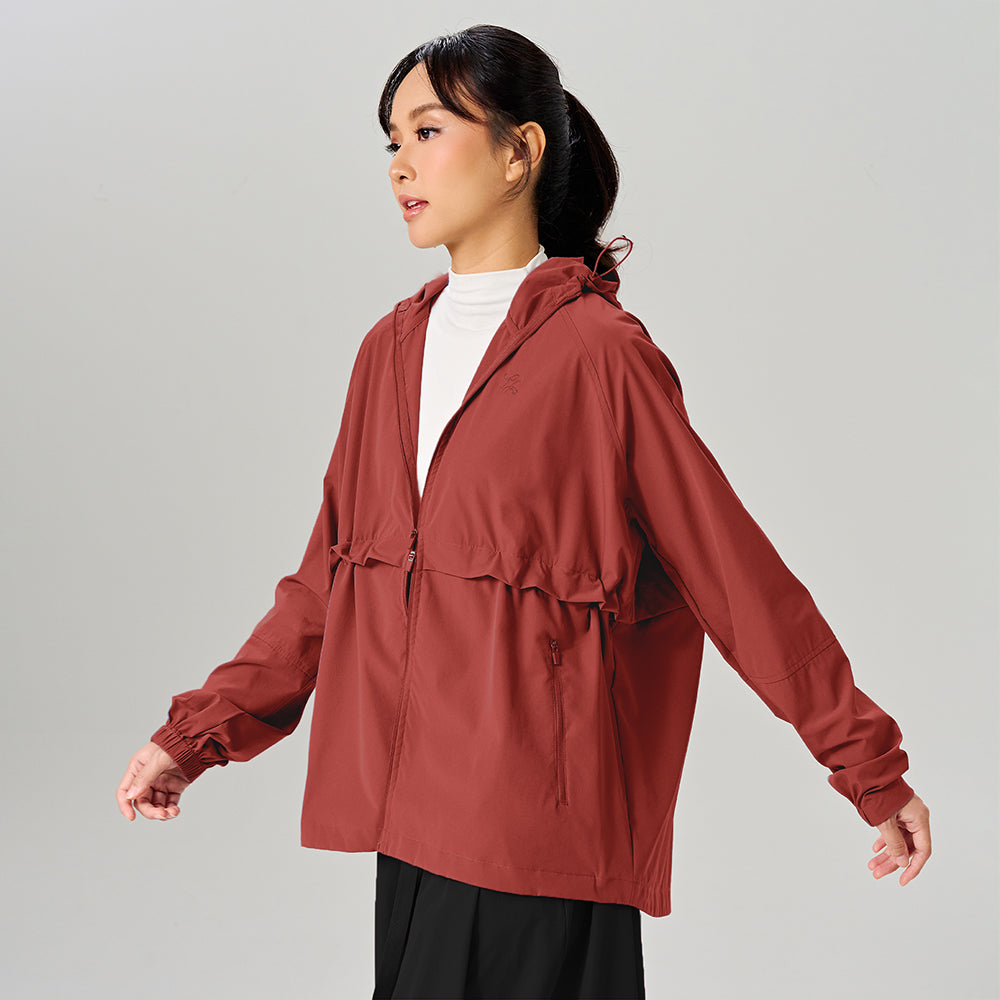 Parka Adjustable in Chili