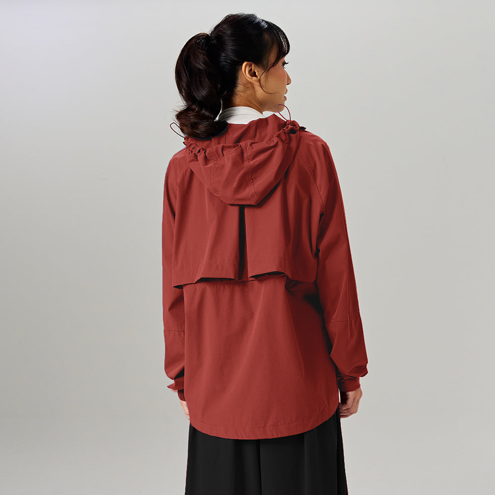 Parka Adjustable in Chili