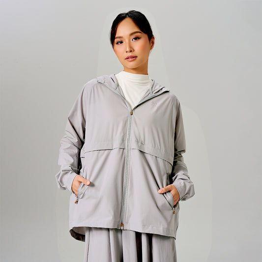 Parka Ajustable in Grey