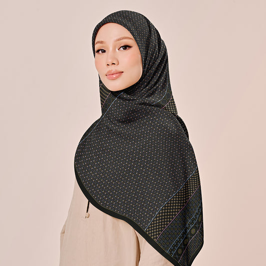 Sashiko in Black SQ