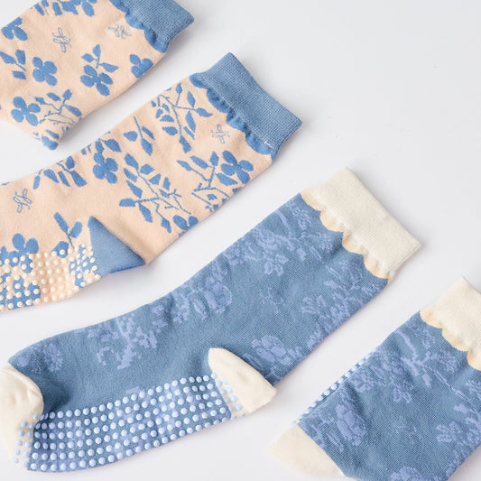 Blue Moon Grip Socks