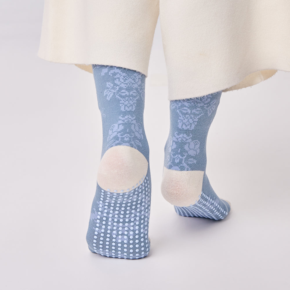 Blue Moon Grip Socks