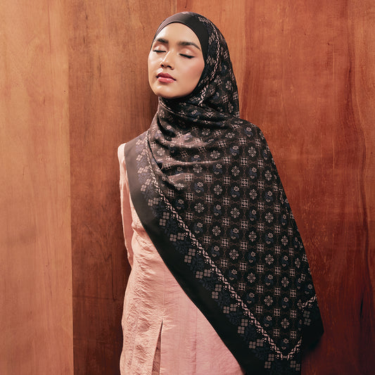 Cross Stitch in Charcoal