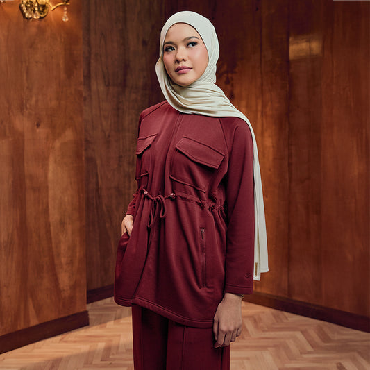 Adjustable Sweatshirt 2.0 in Red