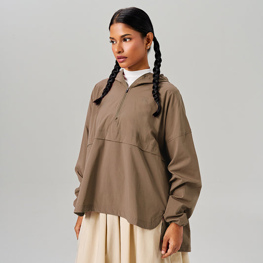 Parka Flare in Brown